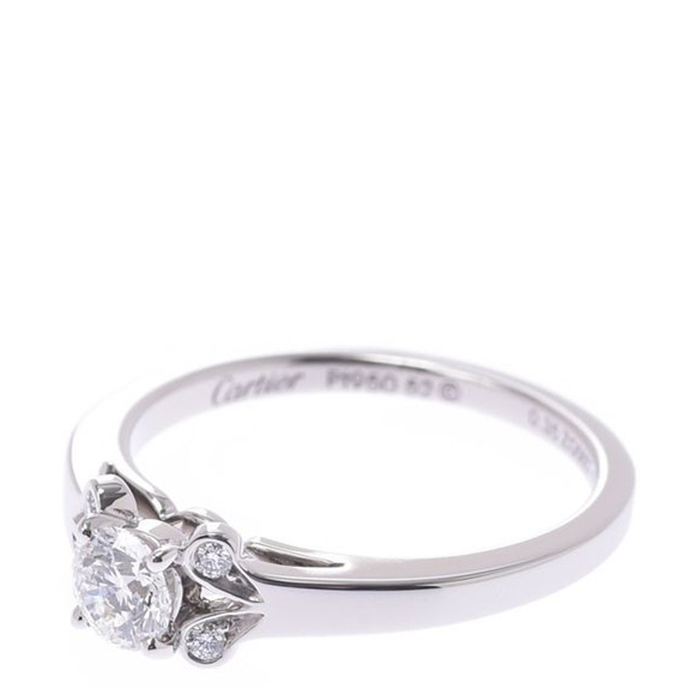 cartier platinum engagement rings