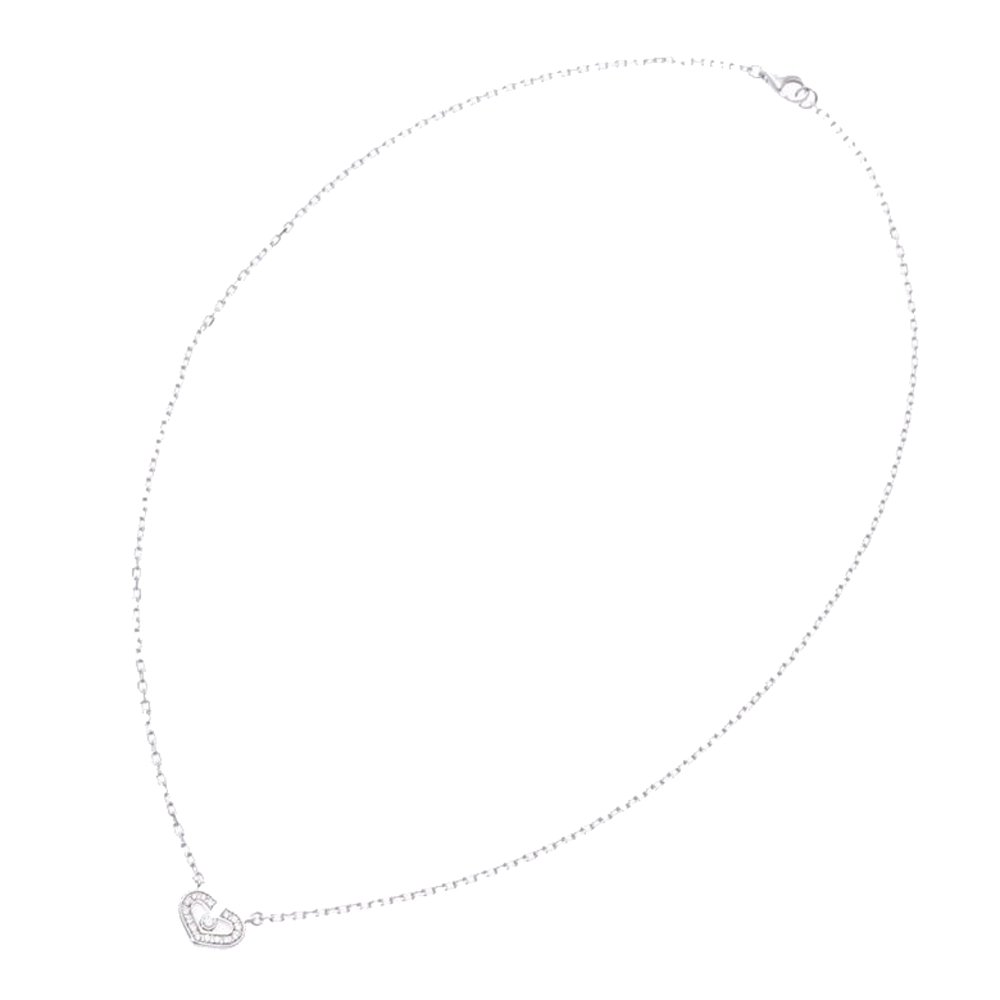 

Cartier Heart of Cartier 18K White Gold Diamond Pendant Necklace