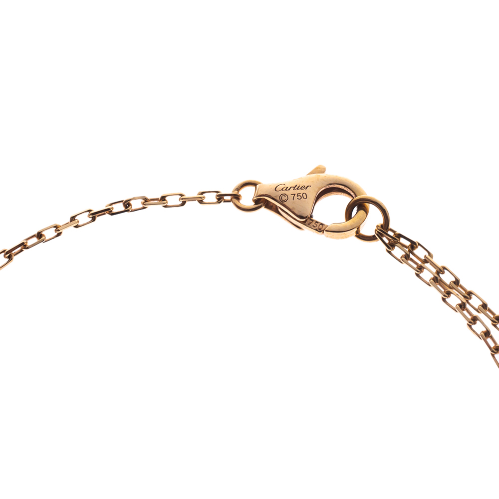 CRB6037300 - Saphirs Légers de Cartier bracelet - Pink gold, pink