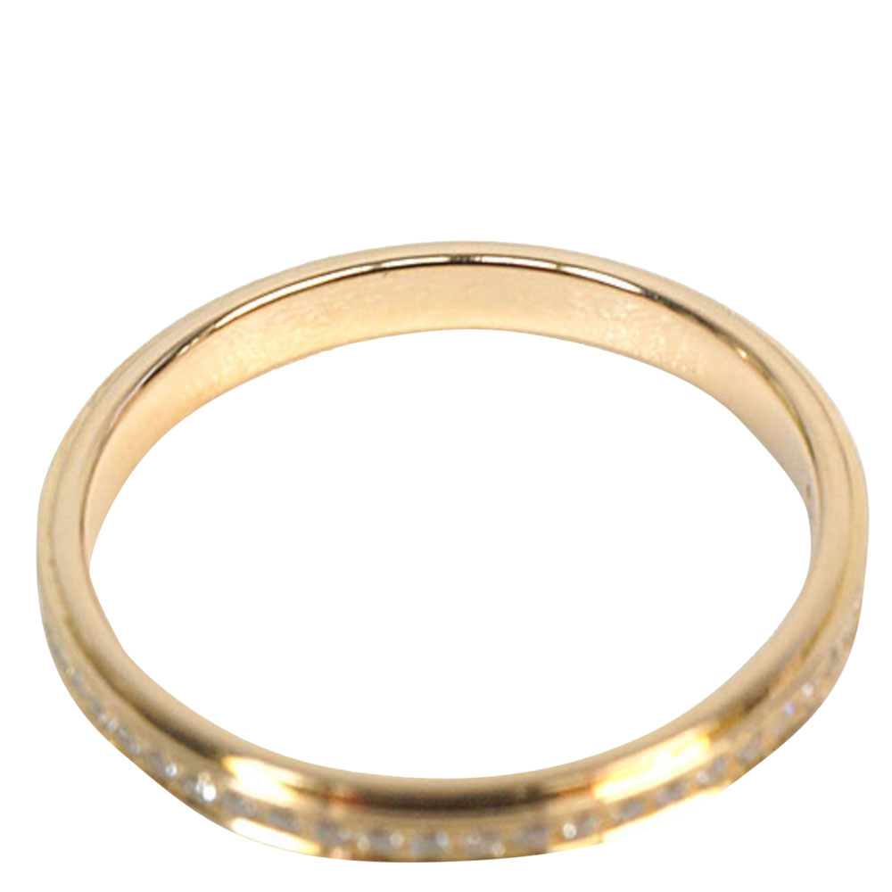 

Cartier DAmour Diamonds 18K Yellow Gold Ring Size