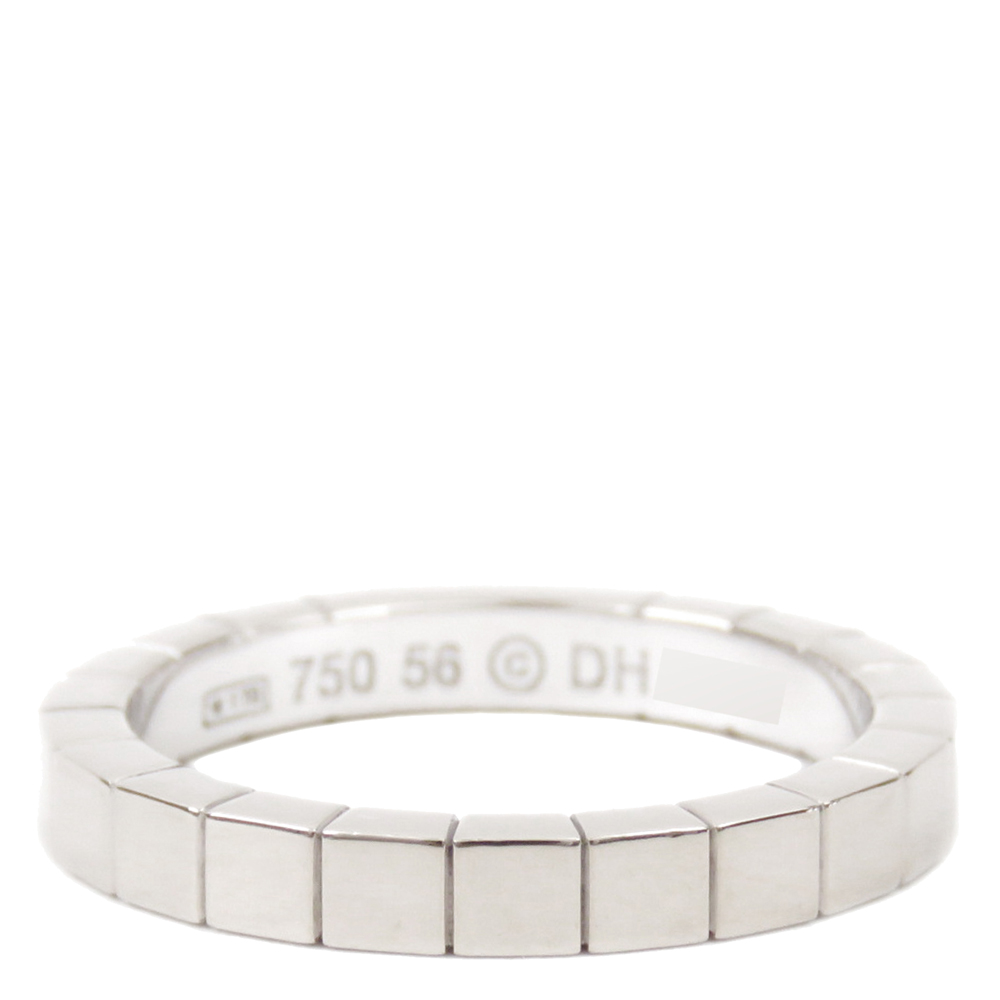 

Cartier Lanieres 18K White Gold Ring Size