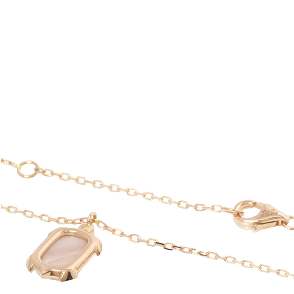 

Cartier Tortue 18K Rose Gold Diamond Necklace