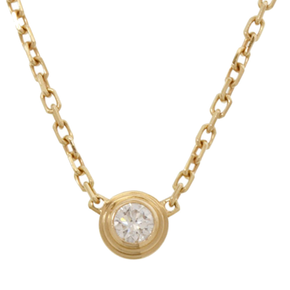 

Cartier Diamants Legers Diamond 18K Yellow Gold Necklace