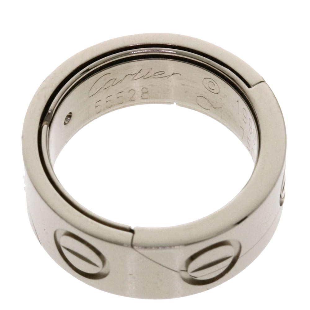 

Cartier Astro Love 18K White Gold Ring Size