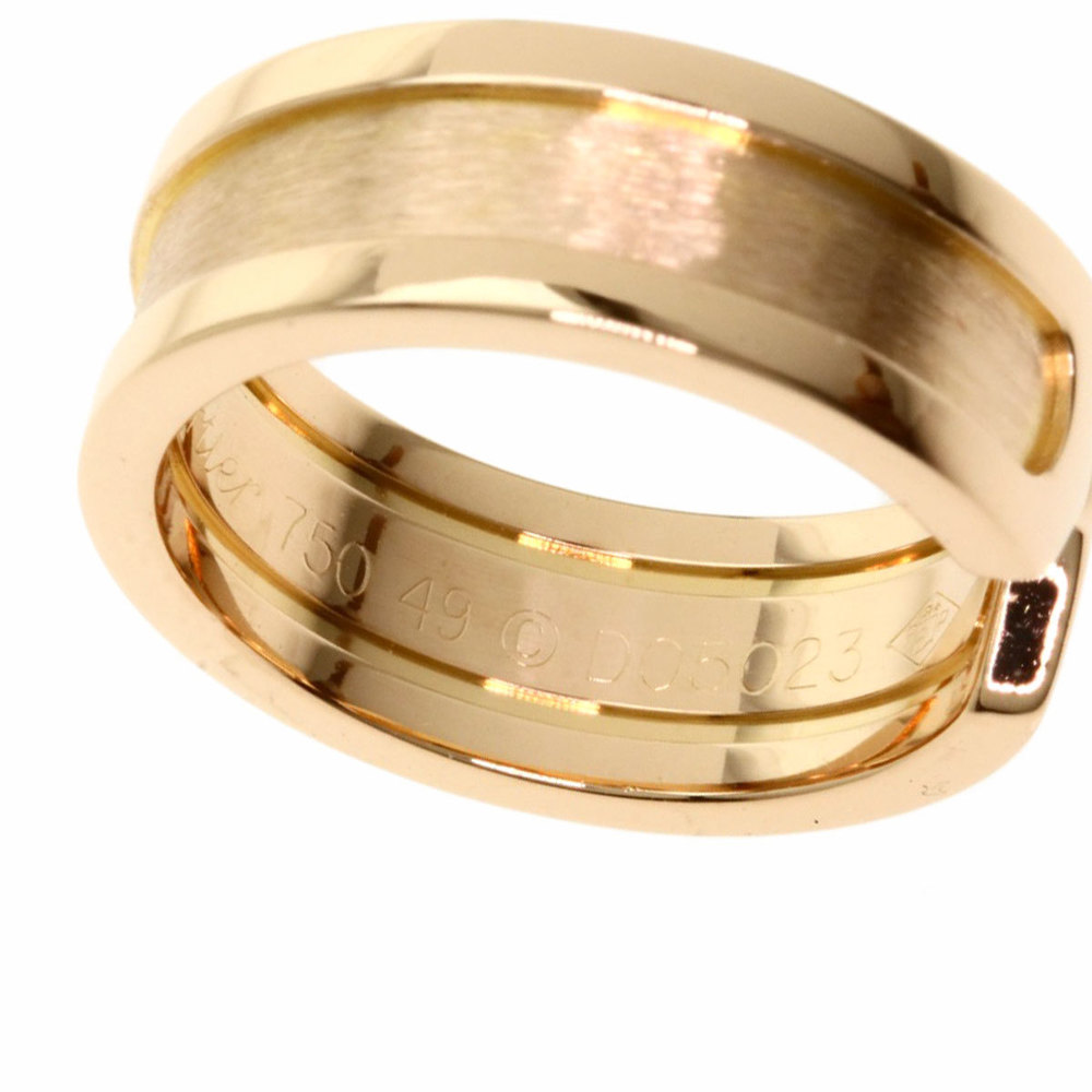 

Cartier Double C de Cartier 18K Rose Gold Ring Size