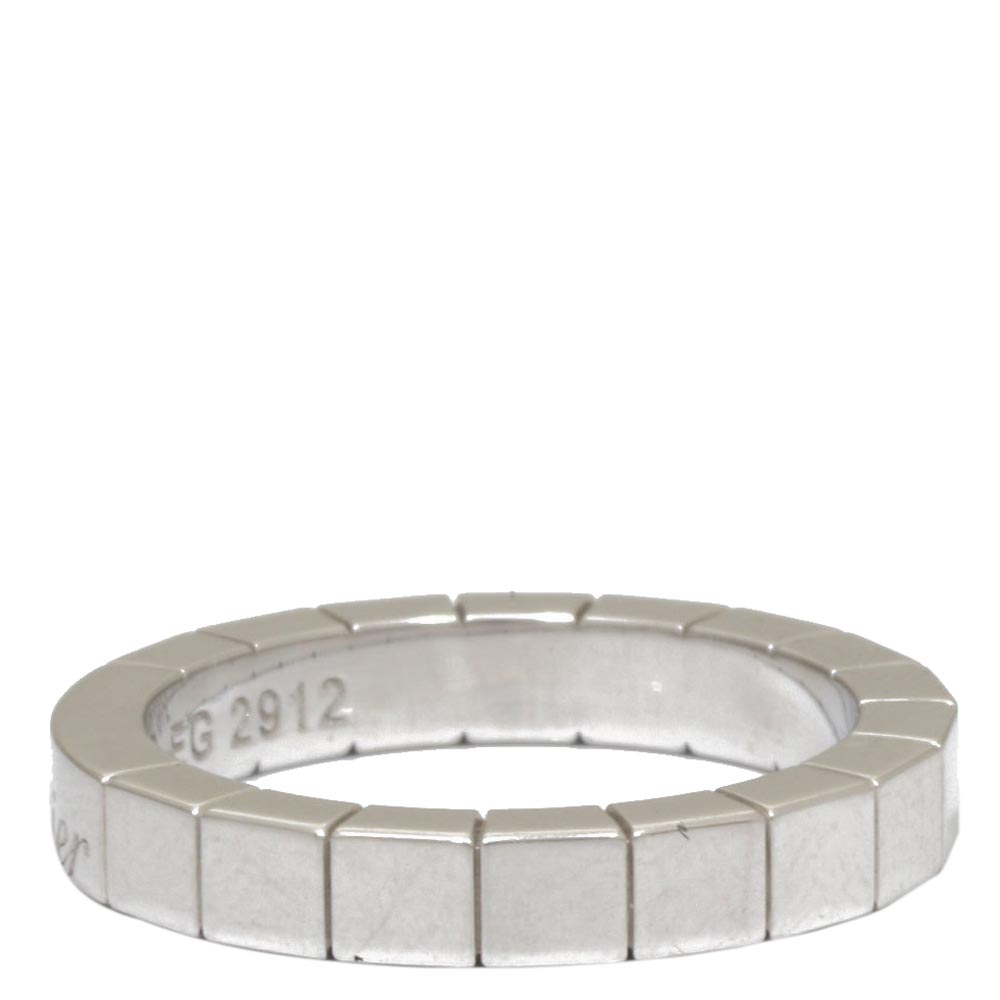 

Cartier Lanieres 18K White Gold Ring Size