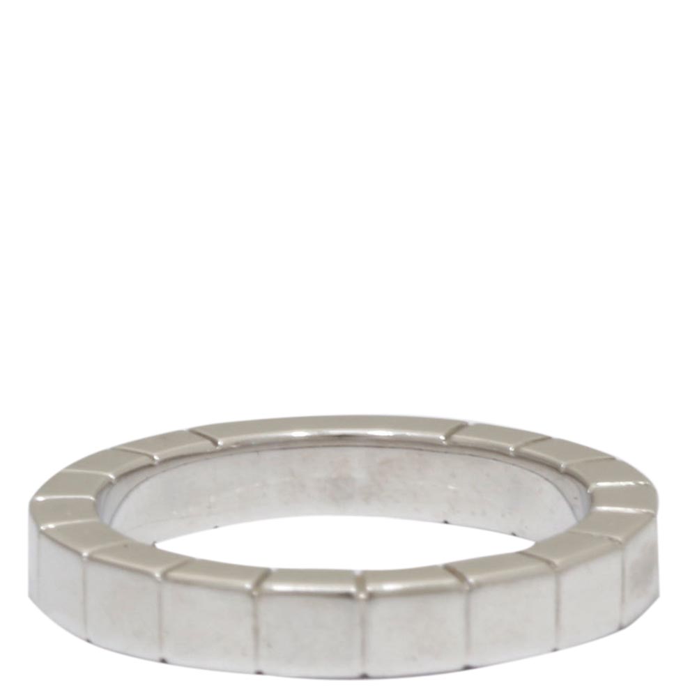 

Cartier Lanieres 18K White Gold Ring Size