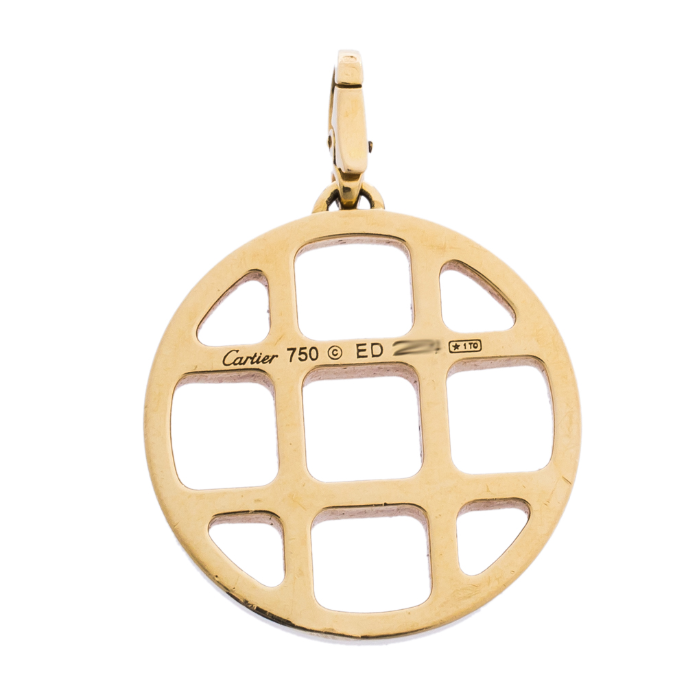 

Cartier Pasha de Cartier 18K Yellow Gold Circular Pendant