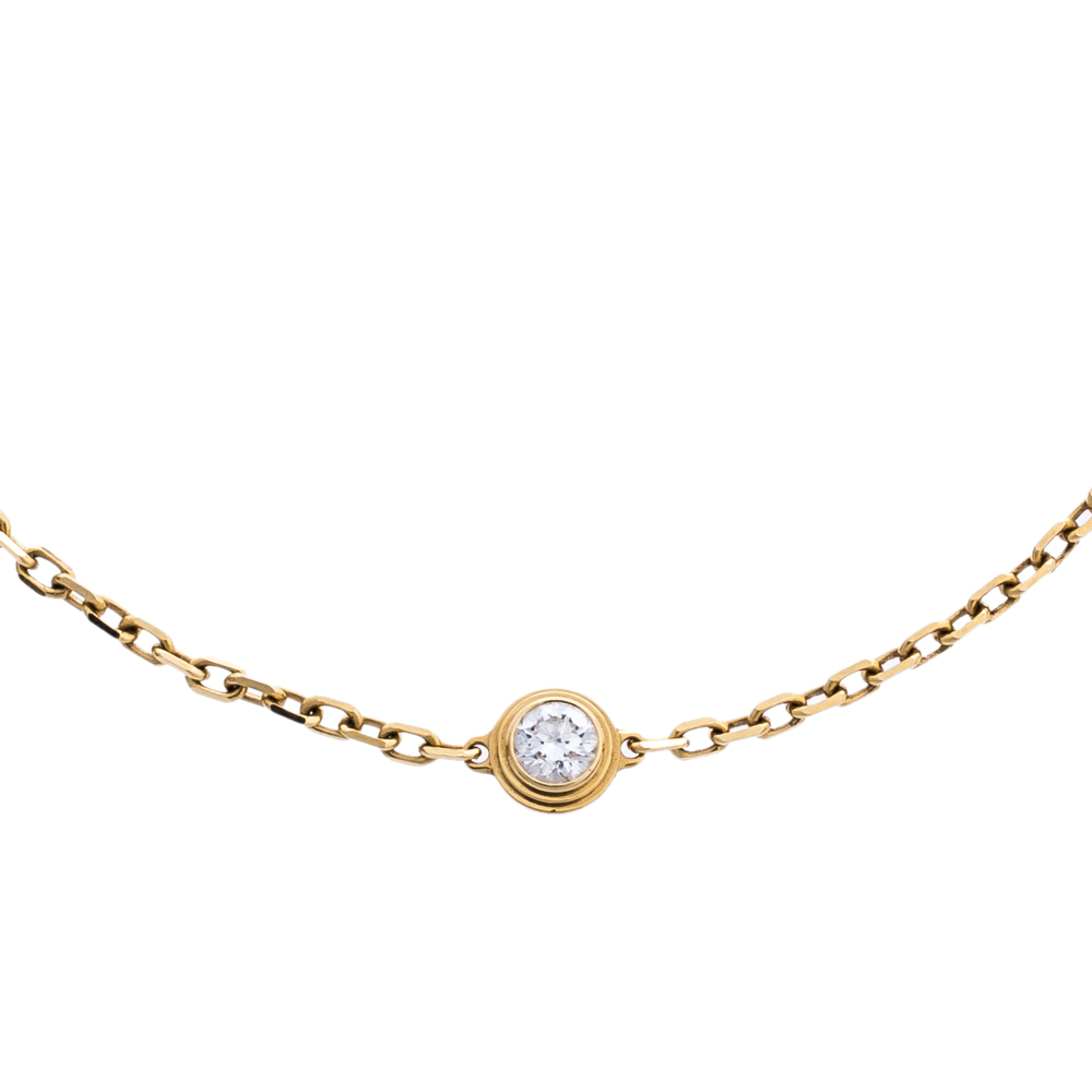 

Cartier Diamants Légers de Cartier Diamond 18K Yellow Gold Bracelet