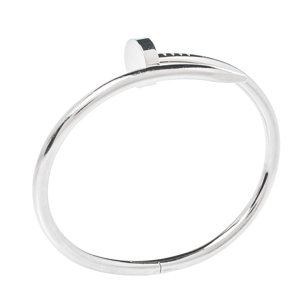 

Cartier Juste Un Clou 18K White Gold Bracelet 16