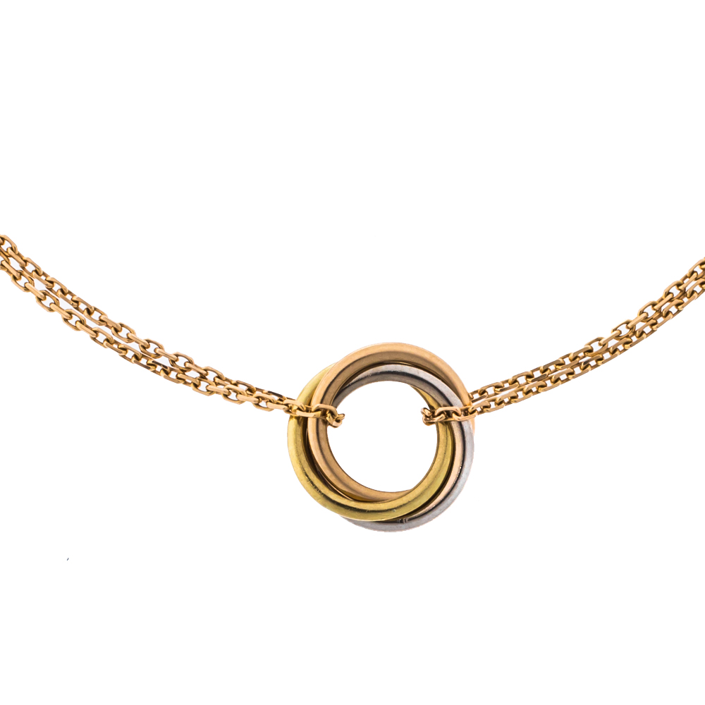 

Cartier Trinity 18K Three Tone Gold Bracelet