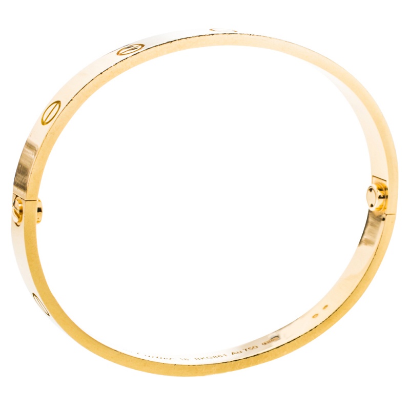 

Cartier Love 18K Yellow Gold Bracelet 18