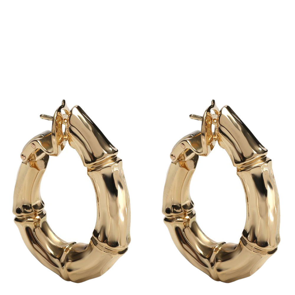 

Cartier Bamboo Vintage Hoops 18K Yellow Gold Earrings