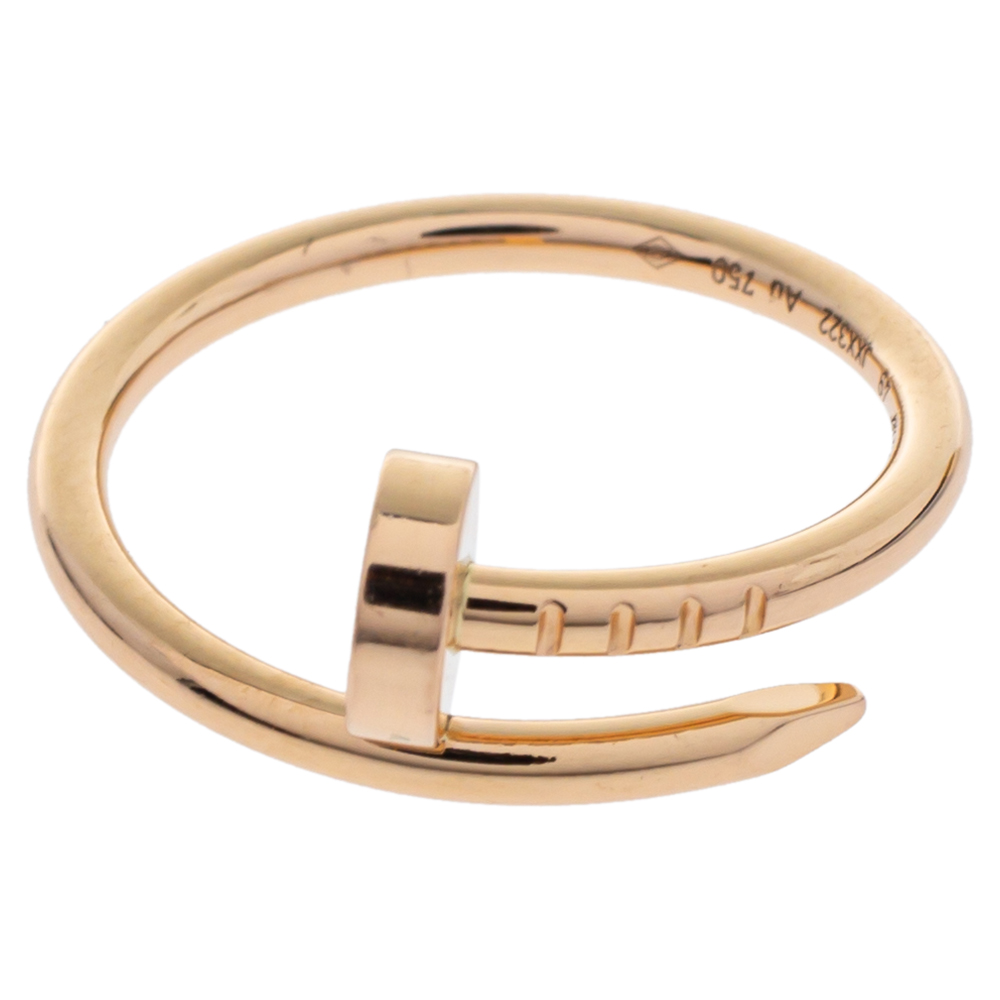 

Cartier Juste Un Clou 18K Rose Gold Ring SM Size