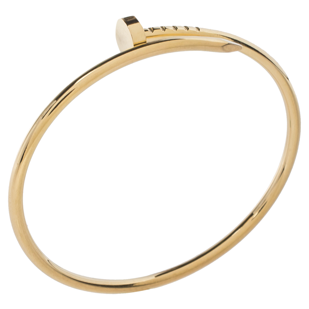 

Cartier Juste Un Clou 18K Yellow Gold Bracelet SM