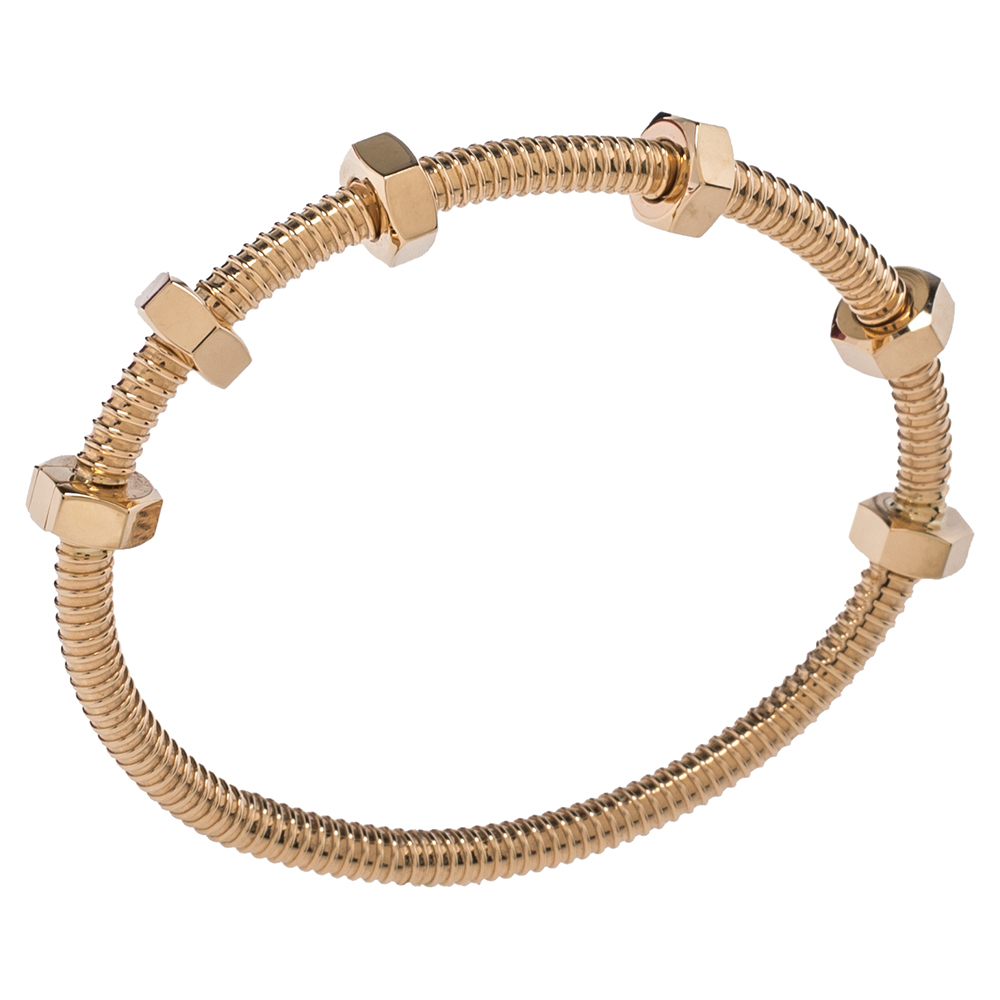 

Cartier Ecrou de Cartier 18K Rose Gold Bracelet 15