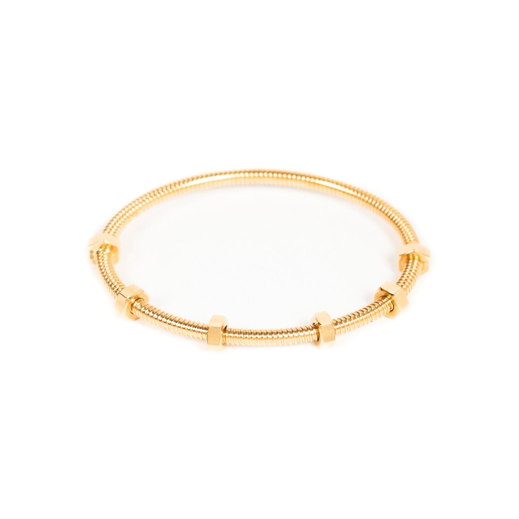 

Cartier Écrou De Cartier 18K Yellow Gold Bracelet Size