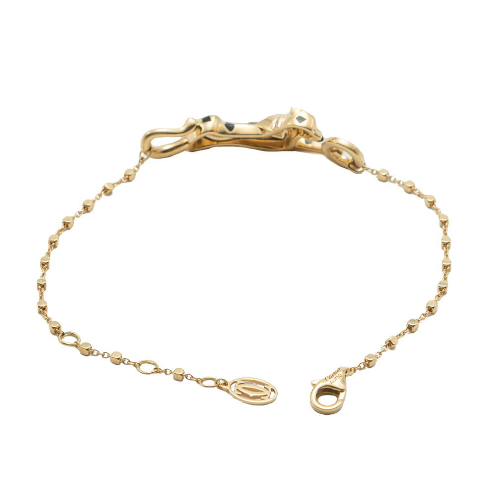 

Cartier Panthere Yellow Gold Diamond Bracelet
