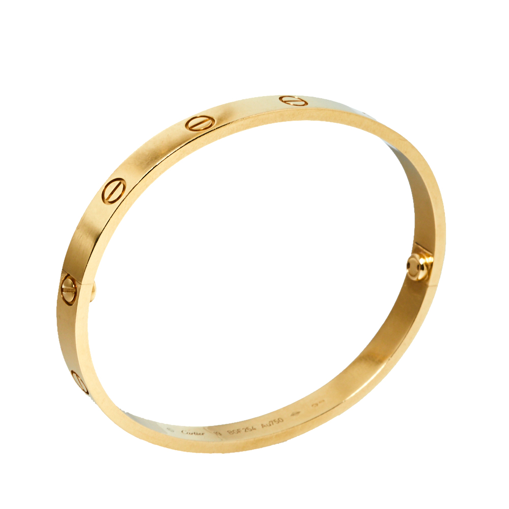 

Cartier Love 18K Yellow Gold Bracelet 19