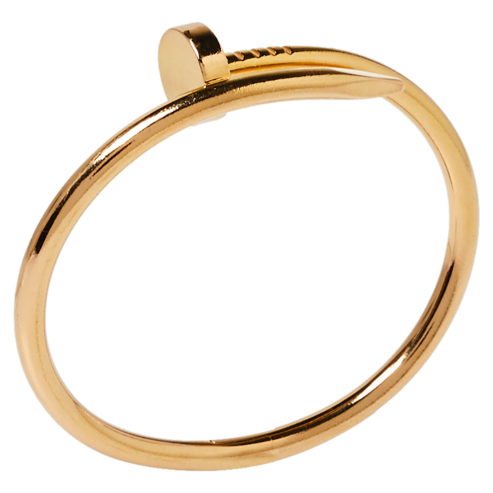 

Cartier Juste Un Clou 18K Rose Gold Bracelet 15