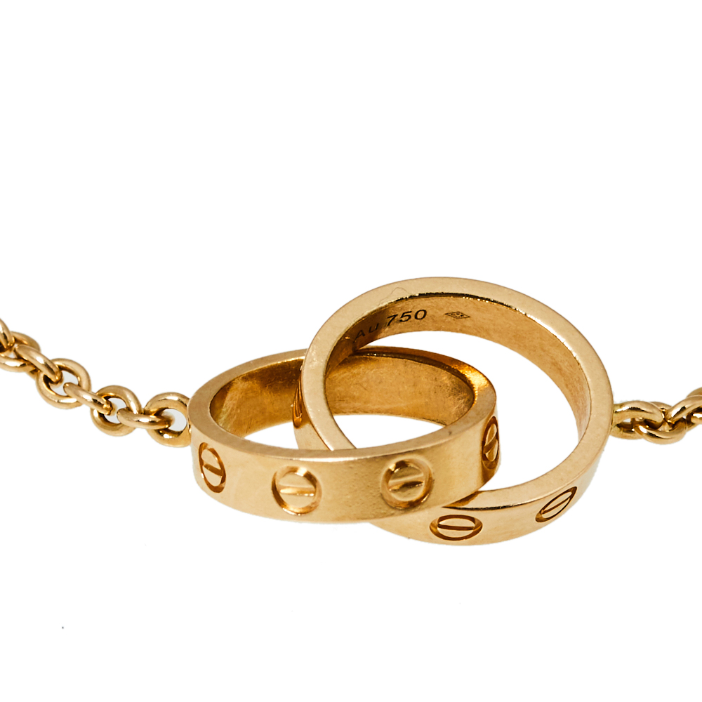 

Cartier Love Screw Motif 18K Yellow Gold Bracelet