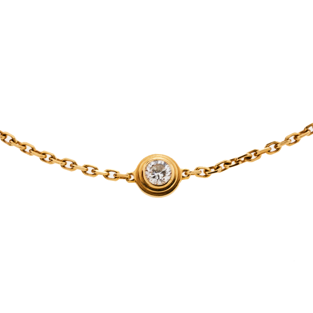 

Cartier Diamants Legers de Cartier Diamond 18K Yellow Gold Bracelet