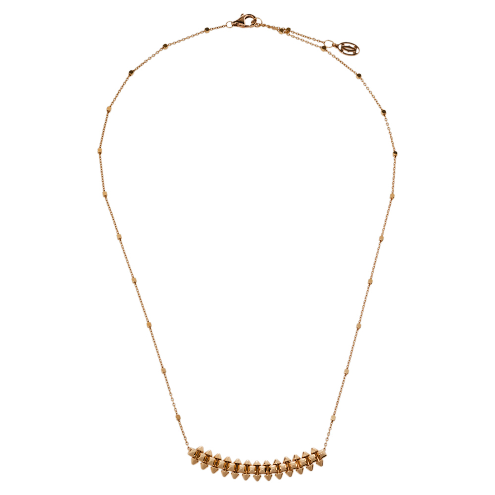 

Cartier Clash De Cartier 18K Rose Gold Necklace Small Model