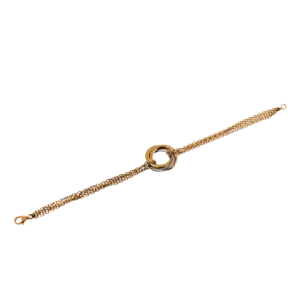 

Cartier Trinity de Cartier 18K Three Tone Gold Bracelet