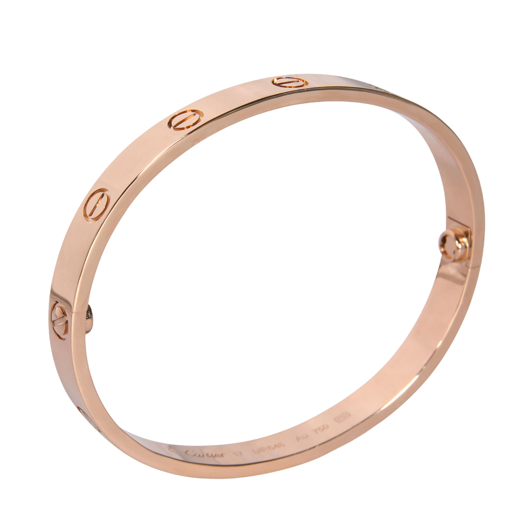 

Cartier 18K Rose Gold Love Bracelet