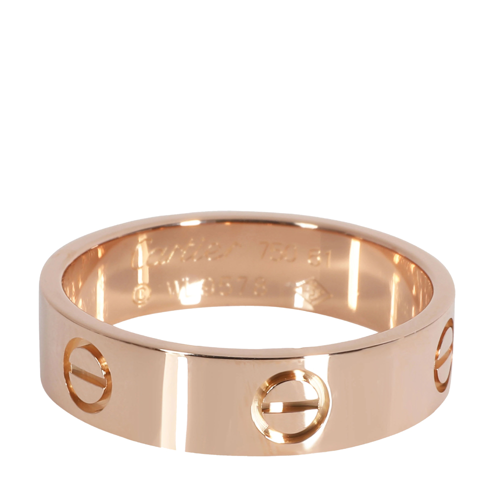 

Cartier 18K Rose Gold Love Ring Size