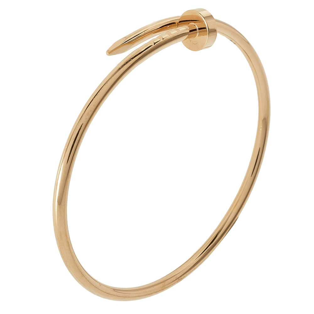 

Cartier Juste Un Clou 18K Yellow Gold SM Bracelet 16
