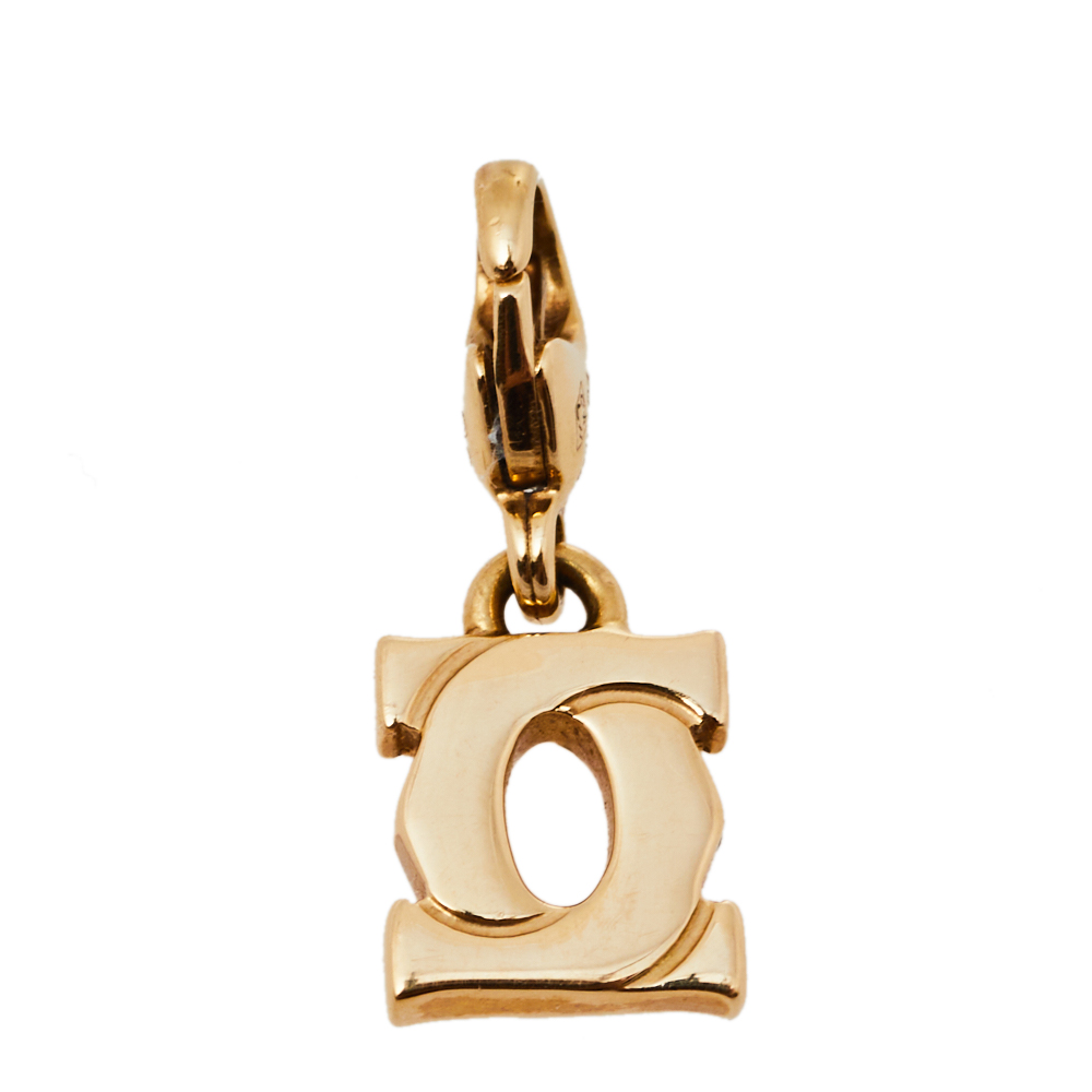 

Cartier Mini Double C 18K Yellow Gold Charm