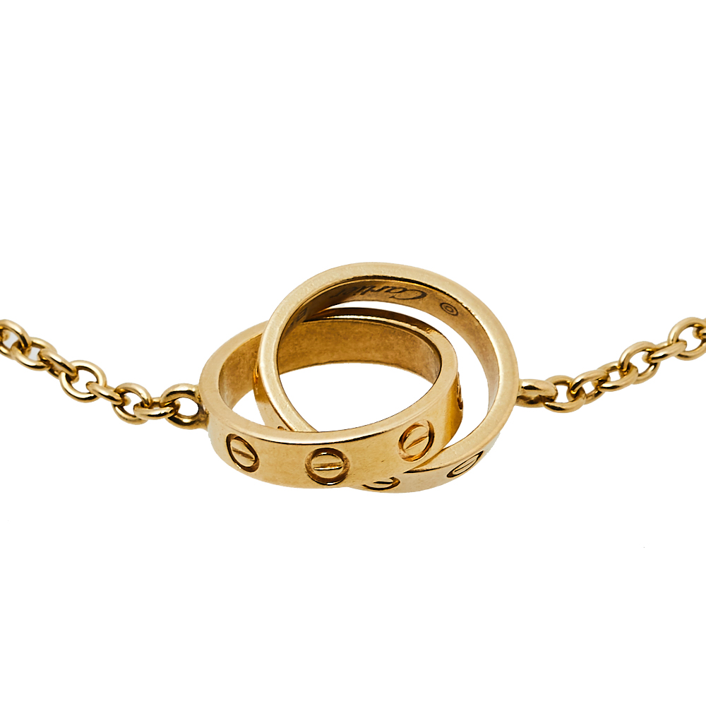 

Cartier Love Screw Motif 18K Yellow Gold Bracelet