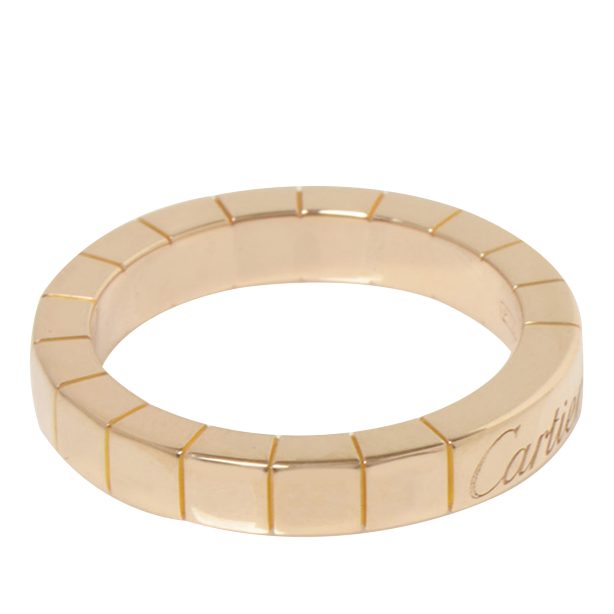

Cartier Lanieres 18K Yellow Gold Ring Size EU
