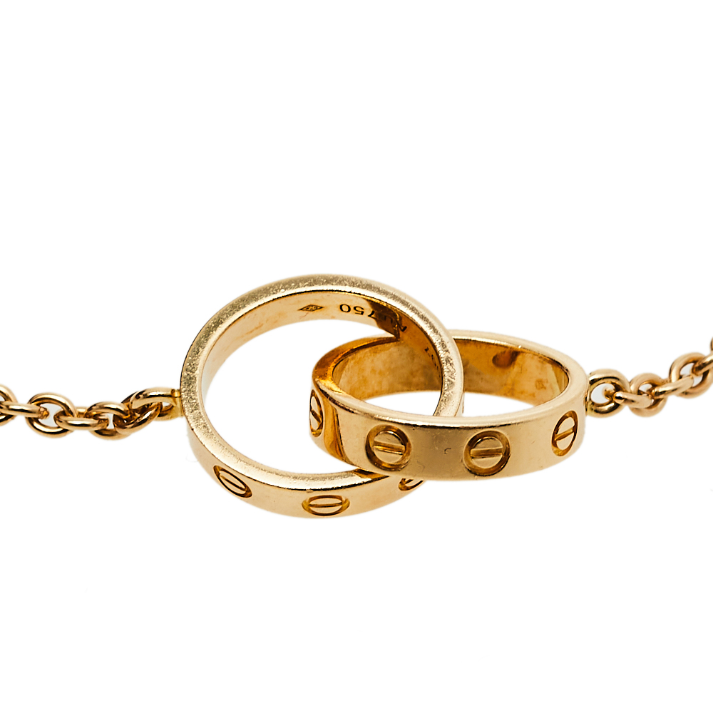 

Cartier Love Screw Motif 18K Yellow Gold Bracelet
