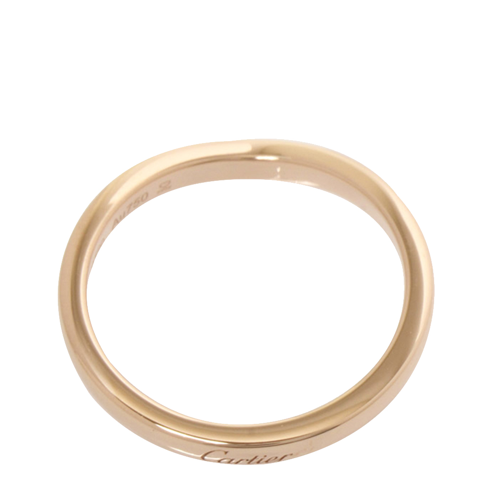 

Cartier Ballerina Curve 18K Rose Gold Ring