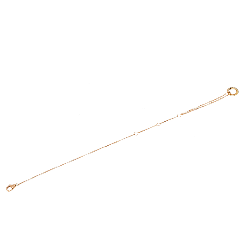 

Cartier Trinity 18K Three Tone Gold Bracelet