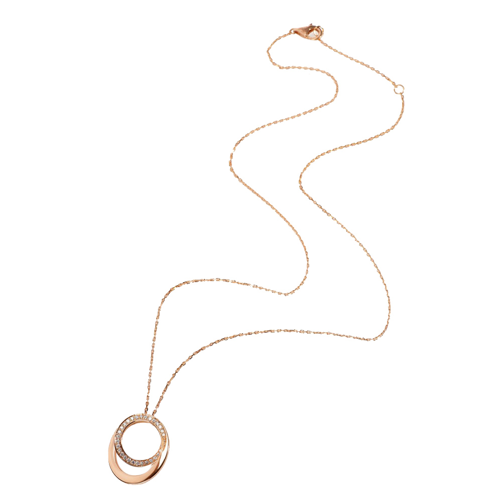 

Cartier Etincelle de Cartier 18K Rose Gold Diamond Necklace