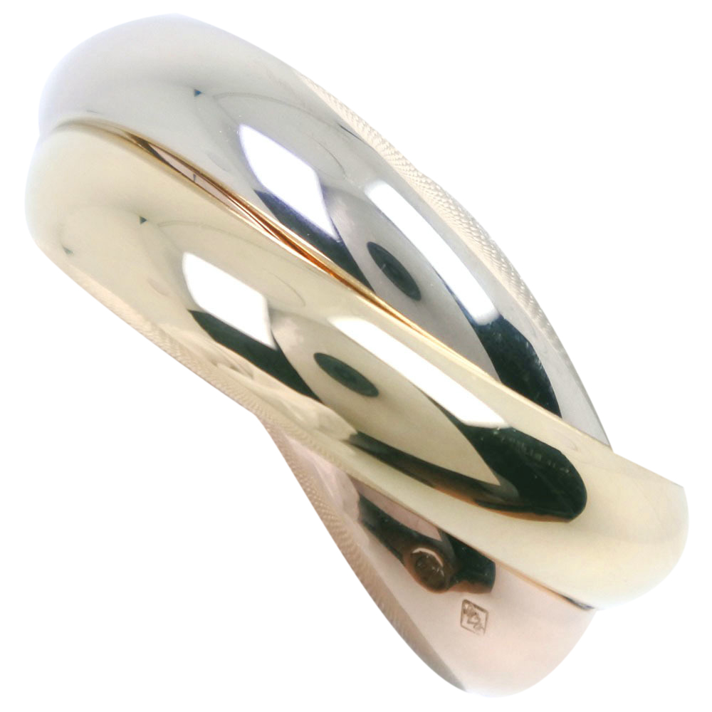 

Cartier 18K Yellow Gold, Rose Gold, White Gold Trinity Ring Size EU
