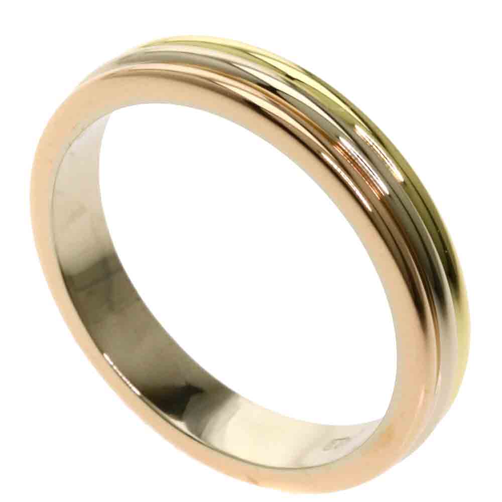 

Cartier Trinity 18K Yellow, Rose, White Gold Ring Size EU 58