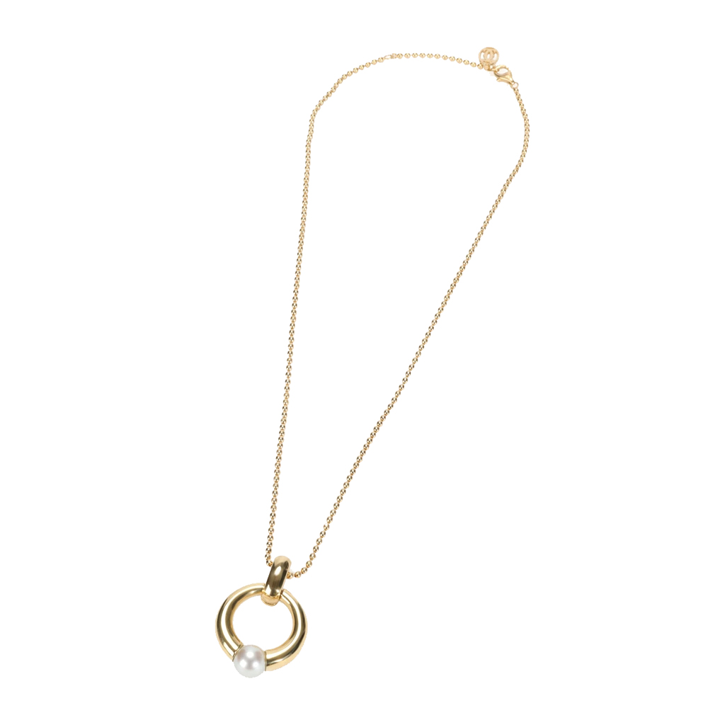 

Cartier Pearl 18K Yellow Gold Vintage Necklace
