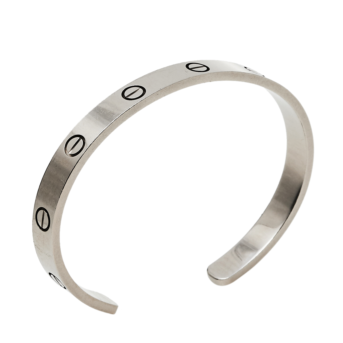 

Cartier Love 18K White Gold Cuff Bracelet 18