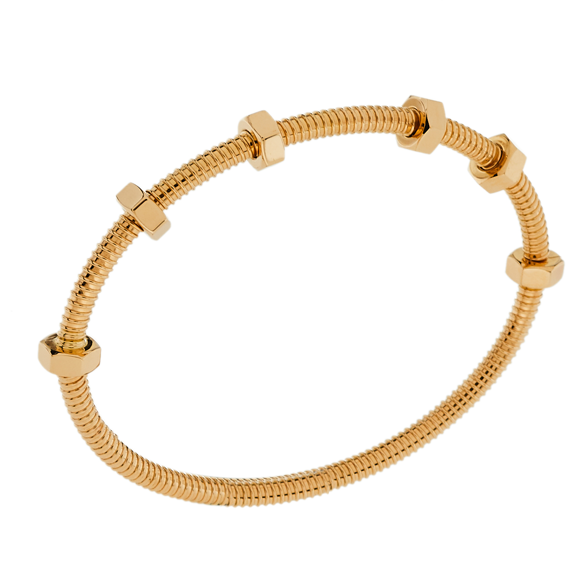 

Cartier Ecrou de Cartier 18K Rose Gold Bracelet 17