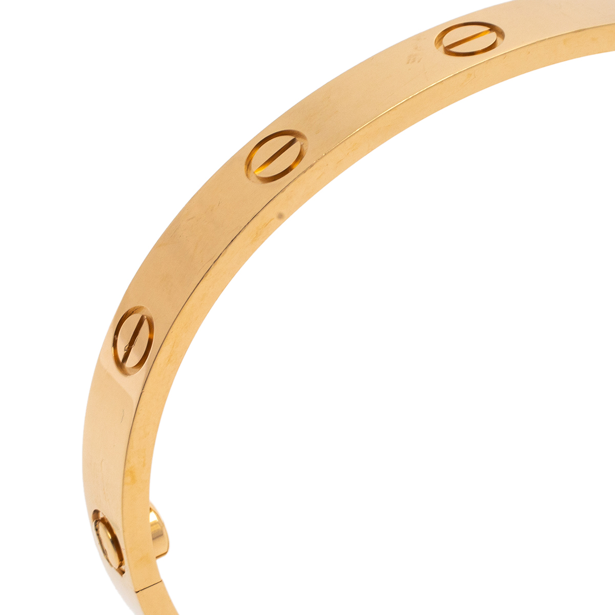 

Cartier Love 18K Yellow Gold Bracelet 17