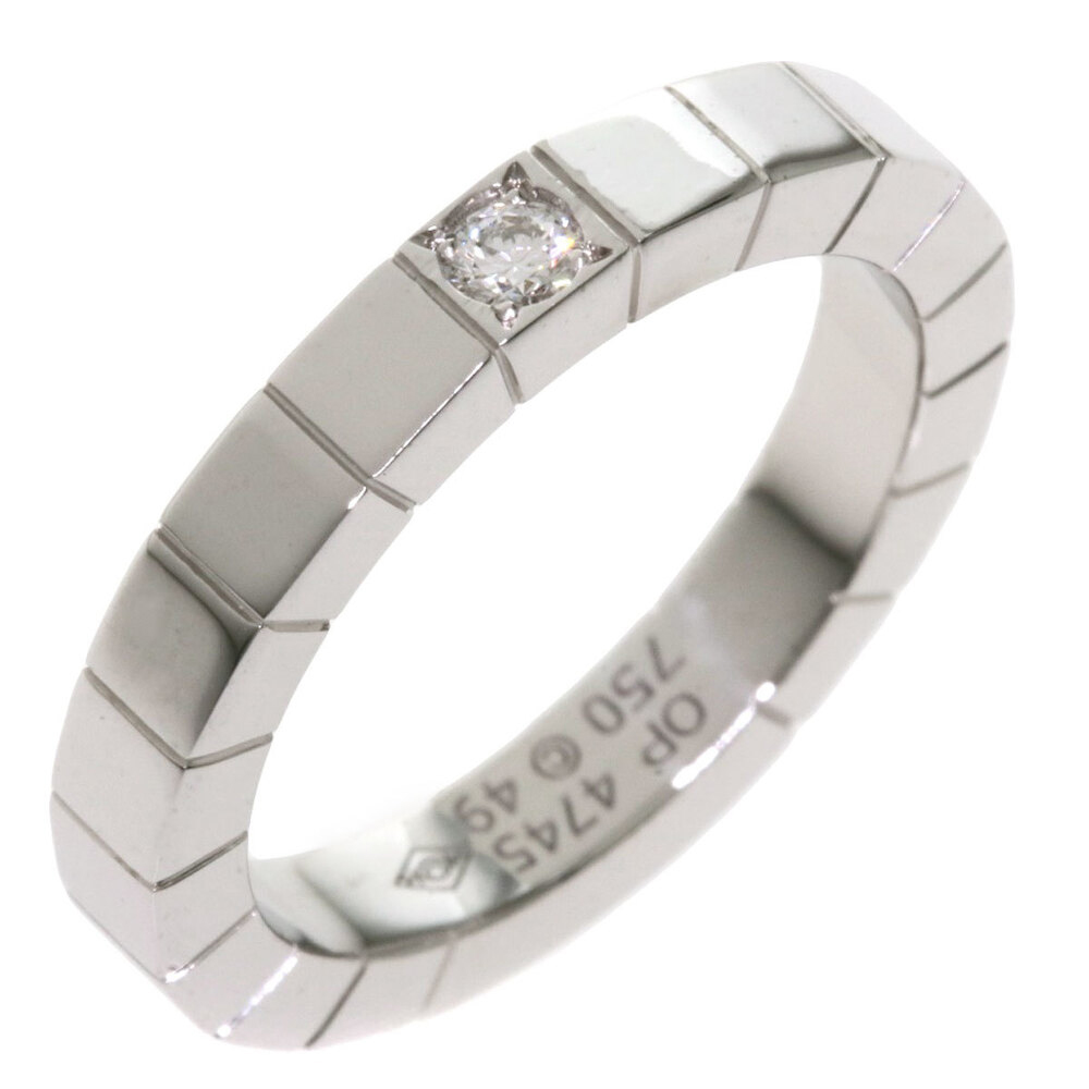 

Cartier Lanieres Diamond 18K White Gold Ring Size EU