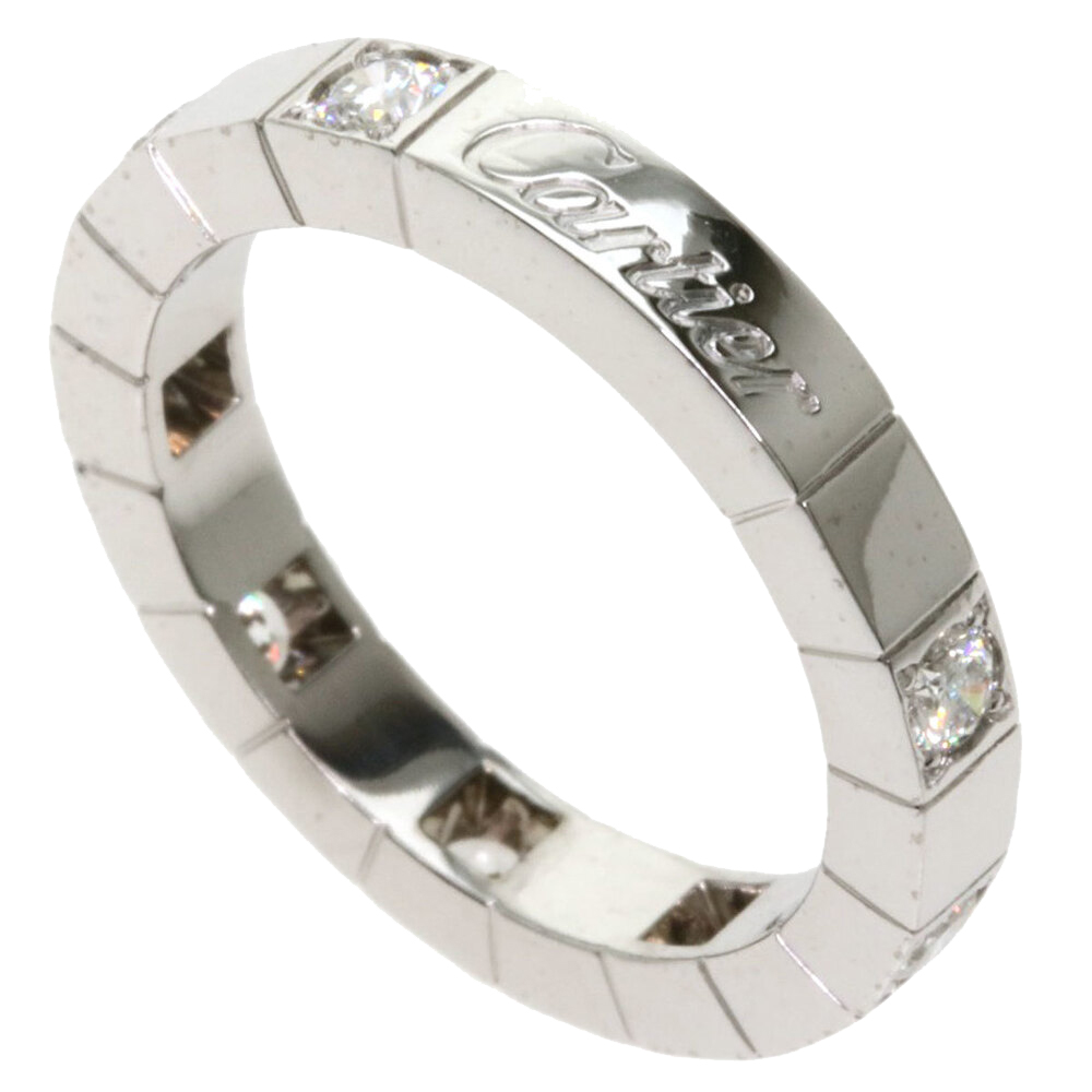 

Cartier Lanieres Diamond 18K White Gold Ring Size EU