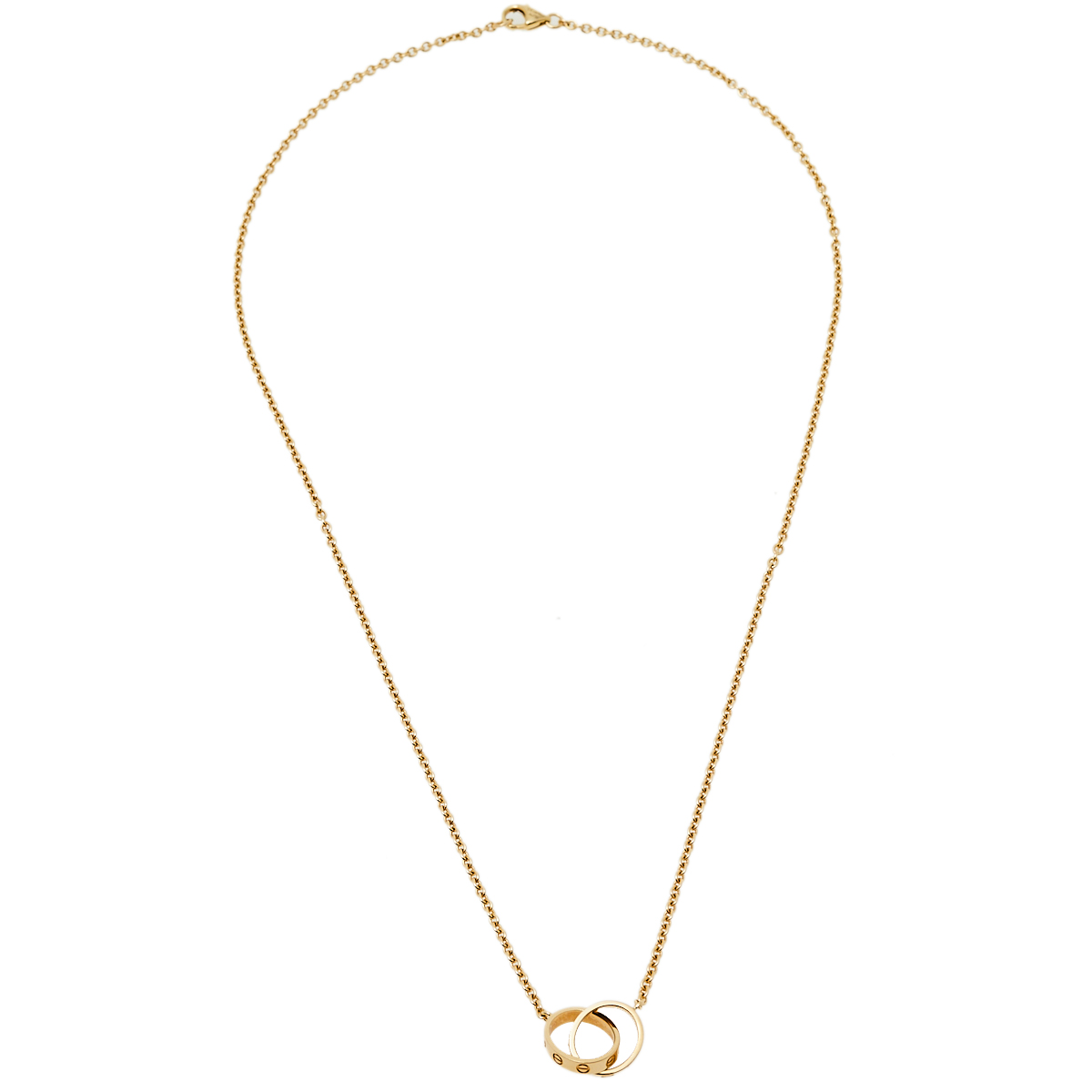 

Cartier Love Screw Motif 18K Yellow Gold Necklace