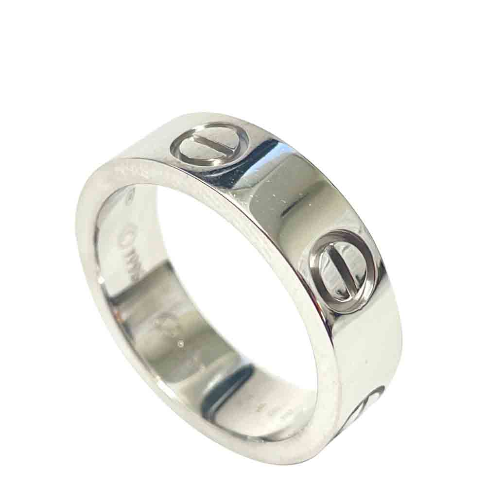 

Cartier 18K White Gold Love Ring Size EU 51