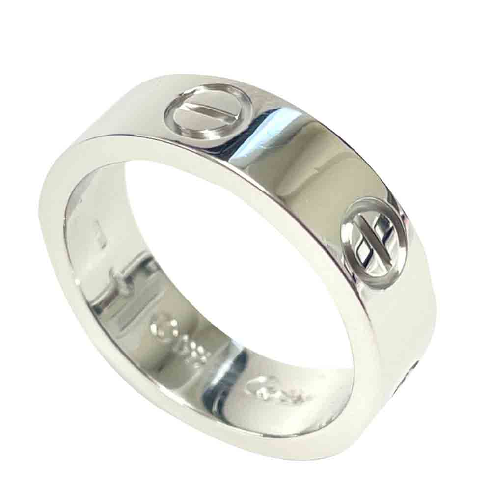 

Cartier Love 18K White Gold Ring Size EU 52.5