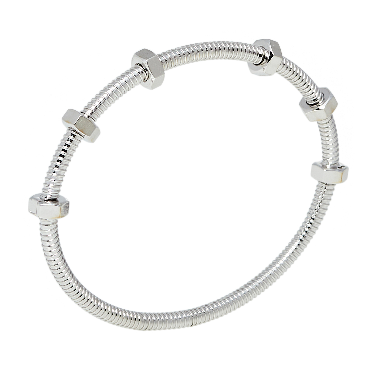 

Cartier Ecrou de Cartier 18K White Gold Bracelet 18